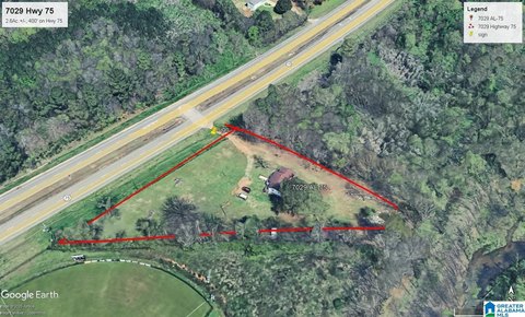 Commercial Land with Highway Frontage