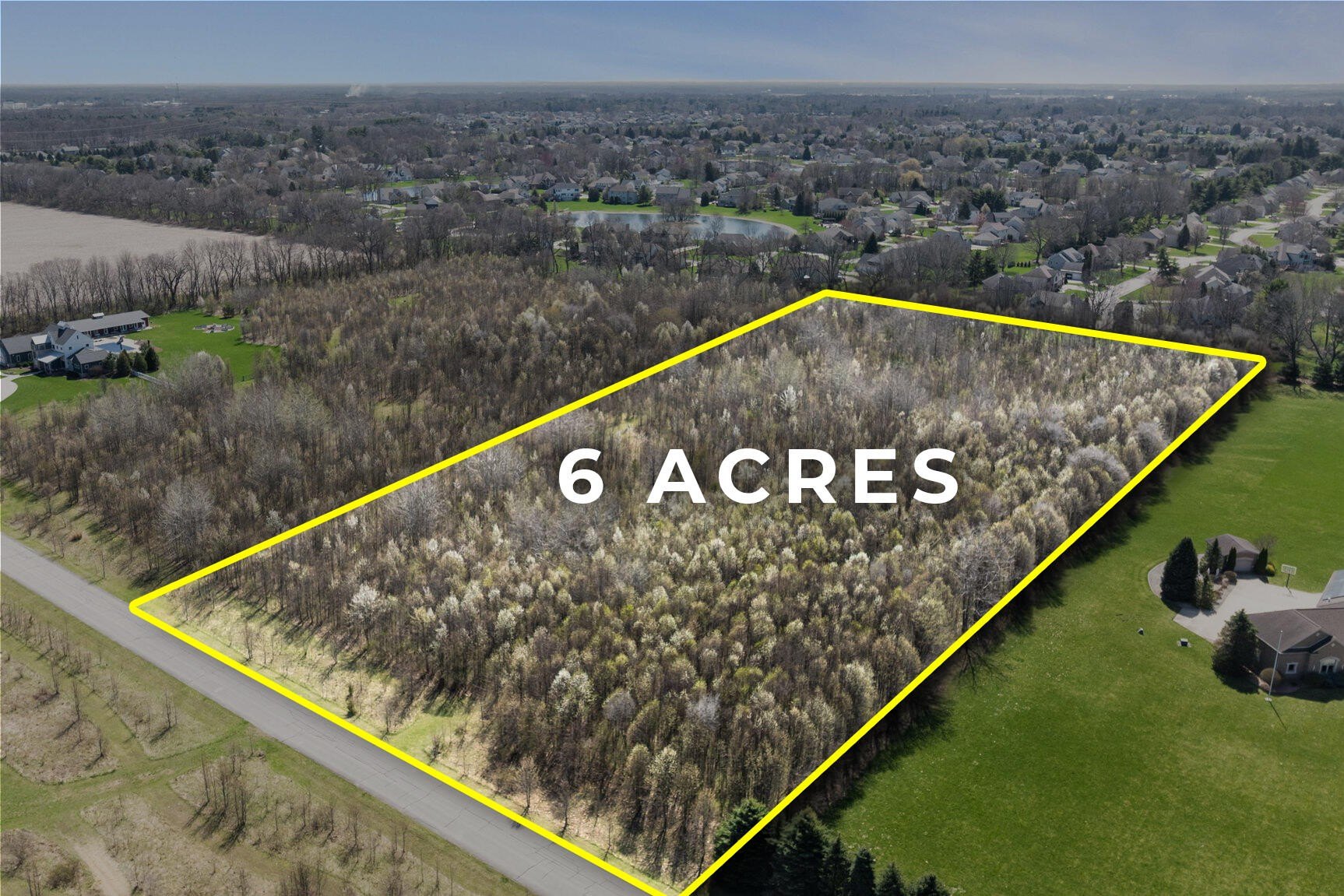 6-Acre Homesite in Gated Community