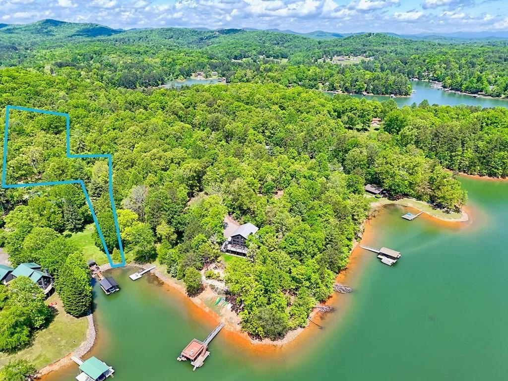 Lakefront Property with Mountain Views