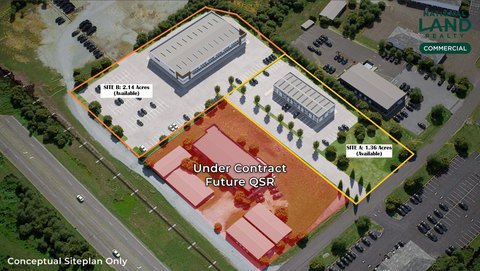 Commercial Land with Pole Barn