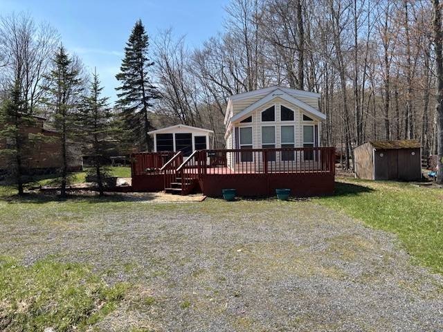 Vacant Land with Park Model Home