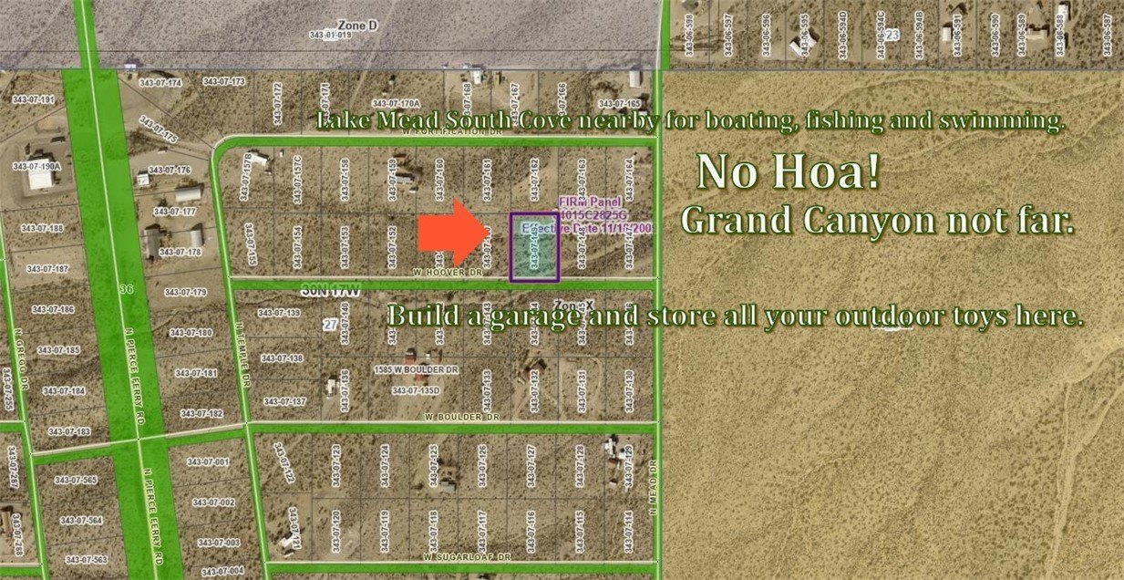 Land with Grand Wash Cliffs Views