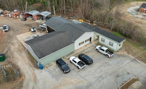 Greenwood Commercial Lot with Building