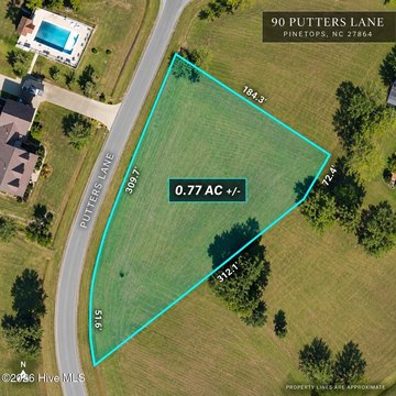 Pinetops Homesite Near Country Club