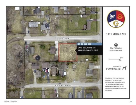 Picture of Land at W Mclean Ave 1111, Flint, MI