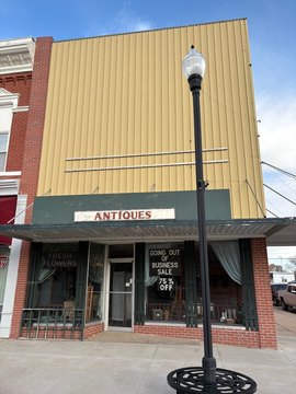 Corner Retail Storefront with Basement Vault