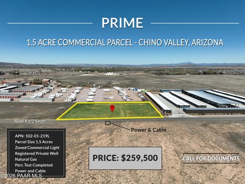 Chino Valley Commercial Land Parcel