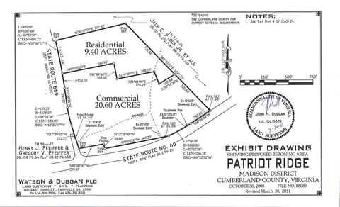 Commercial Land in Cumberland, VA