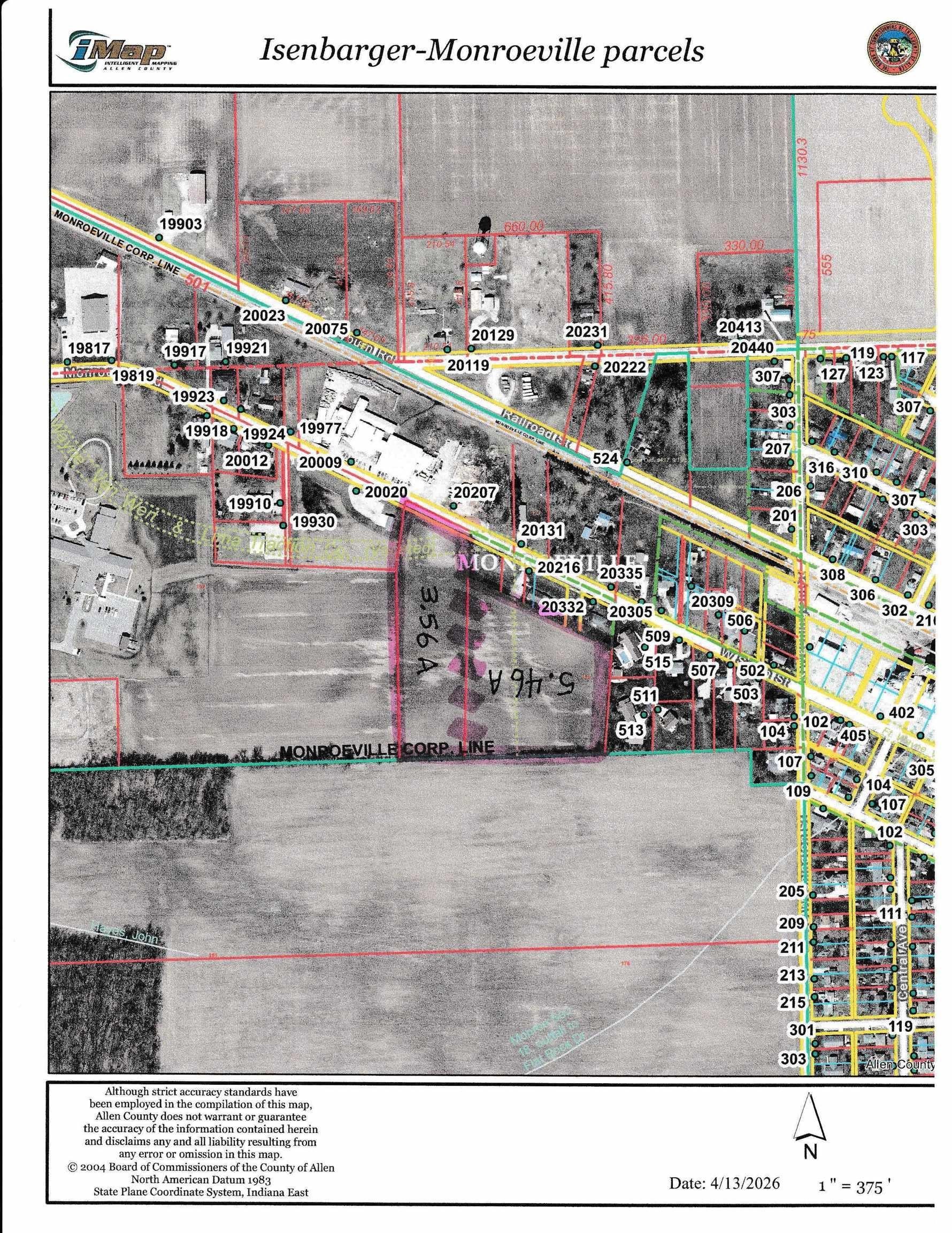 Monroeville Agricultural Land Opportunity