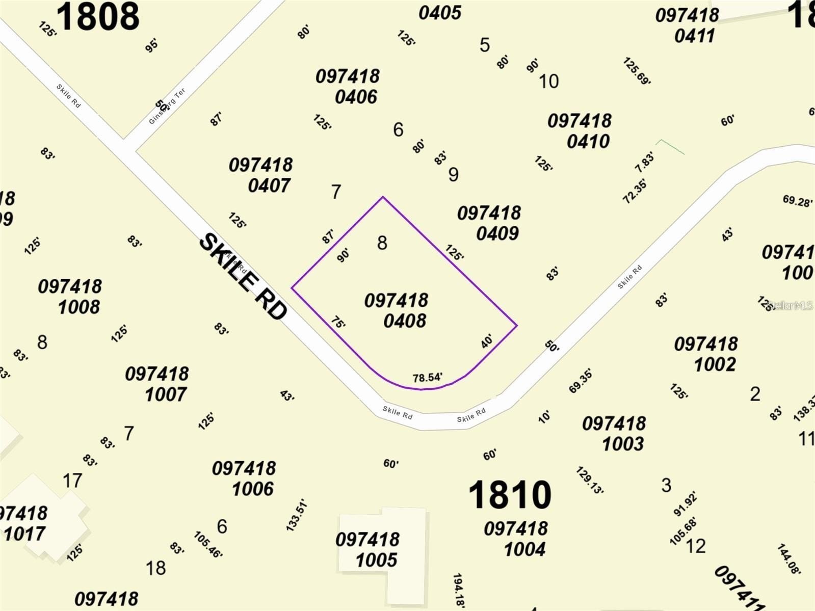 Oversized Corner Lot in North Port