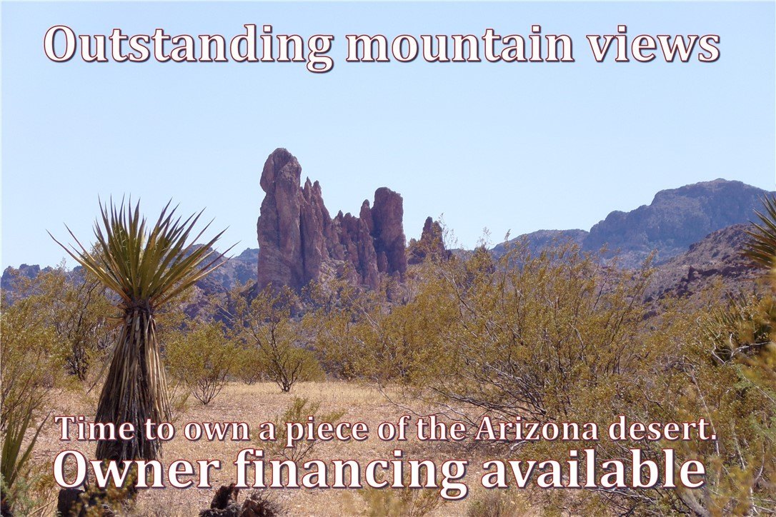 Desert Land with Mountain Views