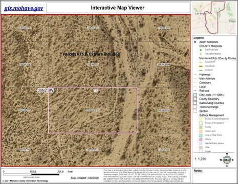 Meadview, AZ Land For Sale