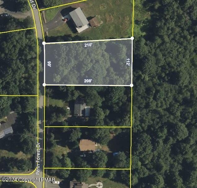 Half Acre Pocono Mountain Lot
