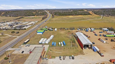 Fenced Industrial Yard Parcel