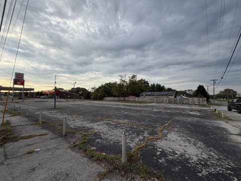 Paved Commercial Land