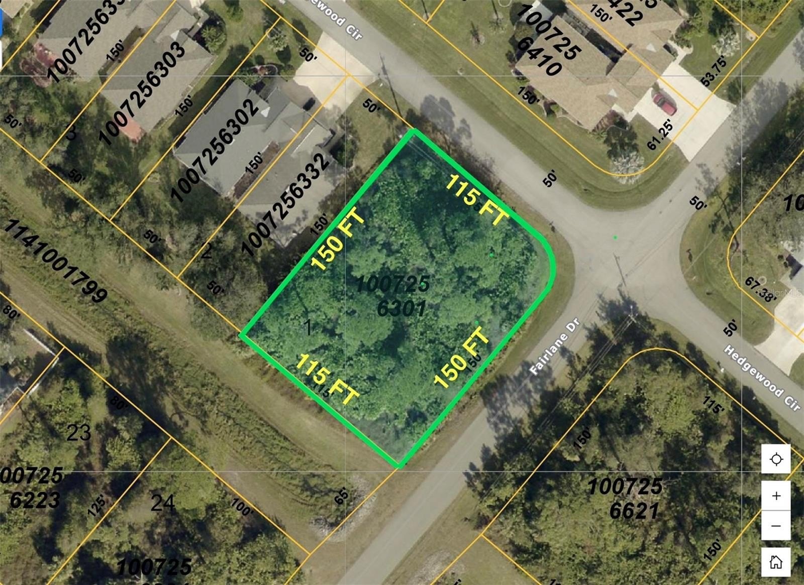 Corner Lot in North Port