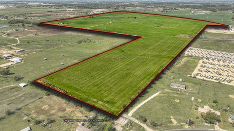 Texas Ranchland with Stock Tanks