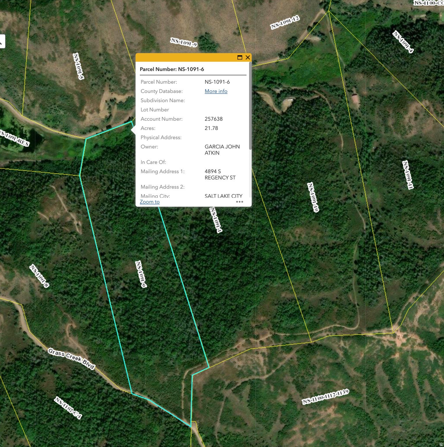 Land in Grass Creek Ranches