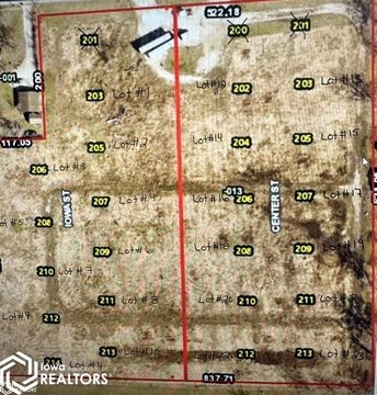 Residential Lots in Middletown, Iowa