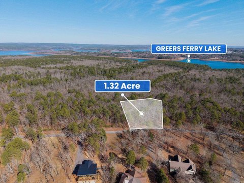 Wooded Lot Near Greers Ferry