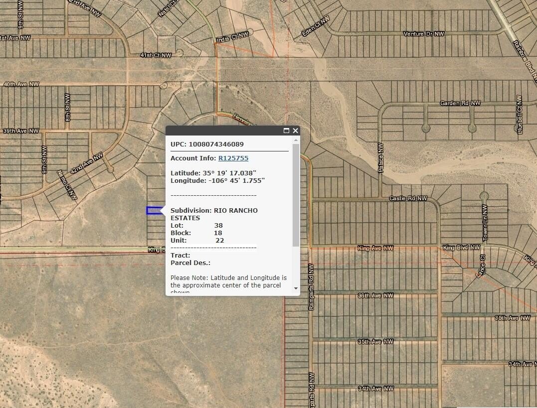 Land in Rio Rancho, NM