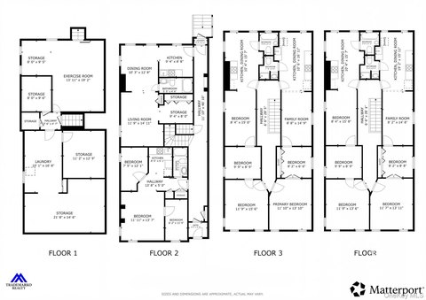 Multifamily Building with Driveway