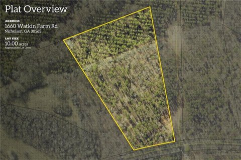 LAND - Nicholson, GA