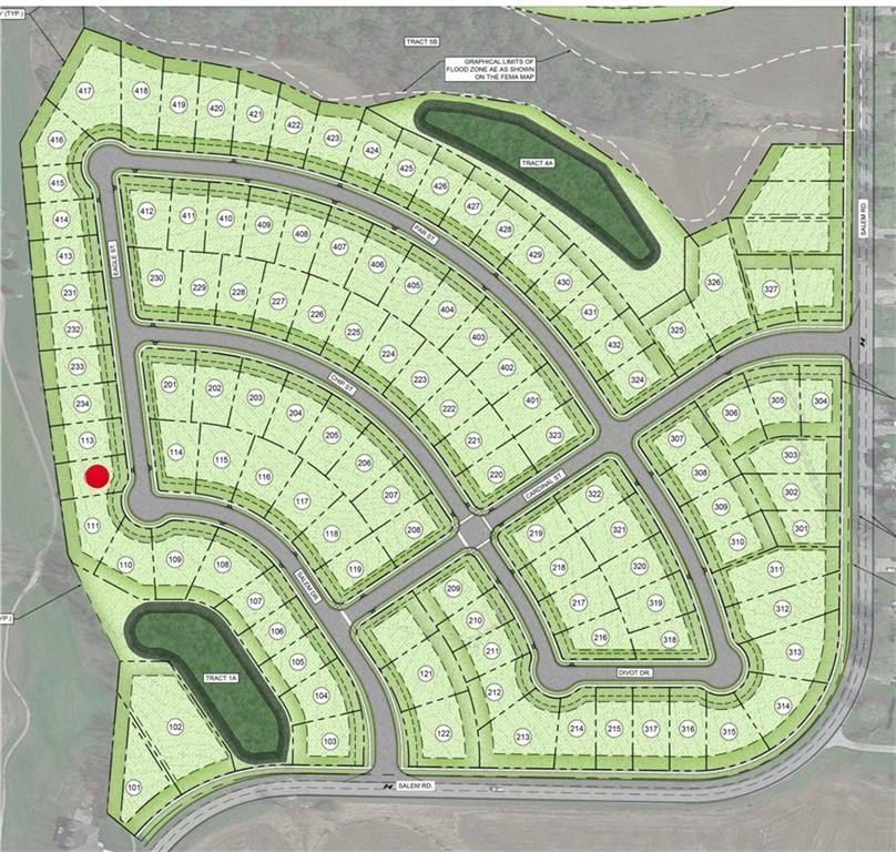Land Backing Lawson Golf Course