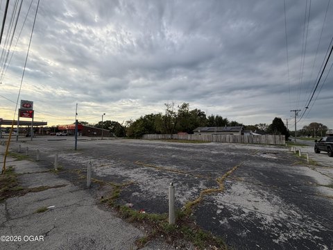 Paved Commercial Land