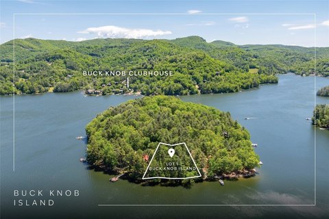 Lake Glenville Island Retreat Homesite