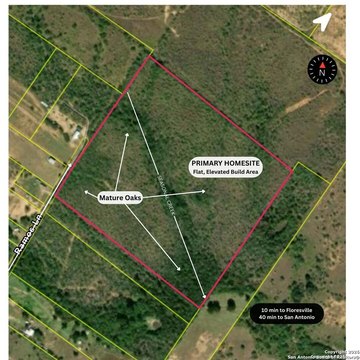 Unrestricted 50 Acres in Floresville