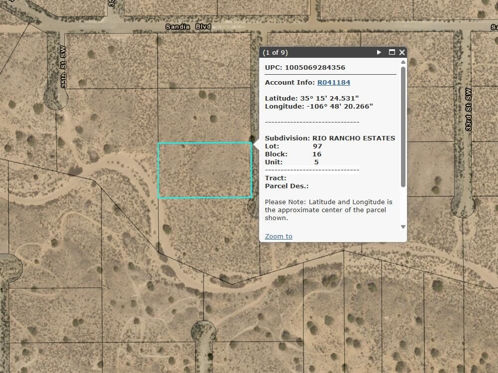 Acre Lot in Rio Rancho