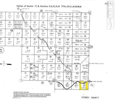 Virginia City Highlands Land