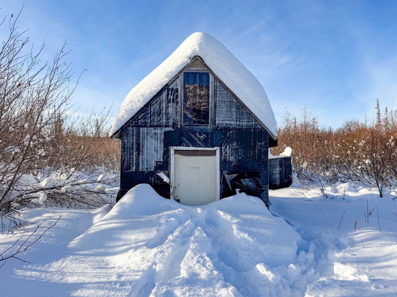 Remote Alaskan Land with Cabin