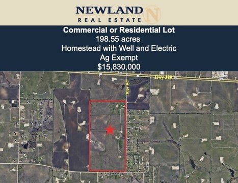 198.55 Acres in Ponder, TX