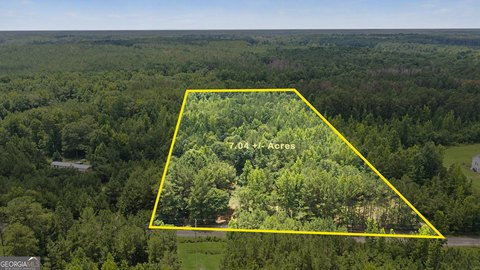 Partially Cleared Homesite Land