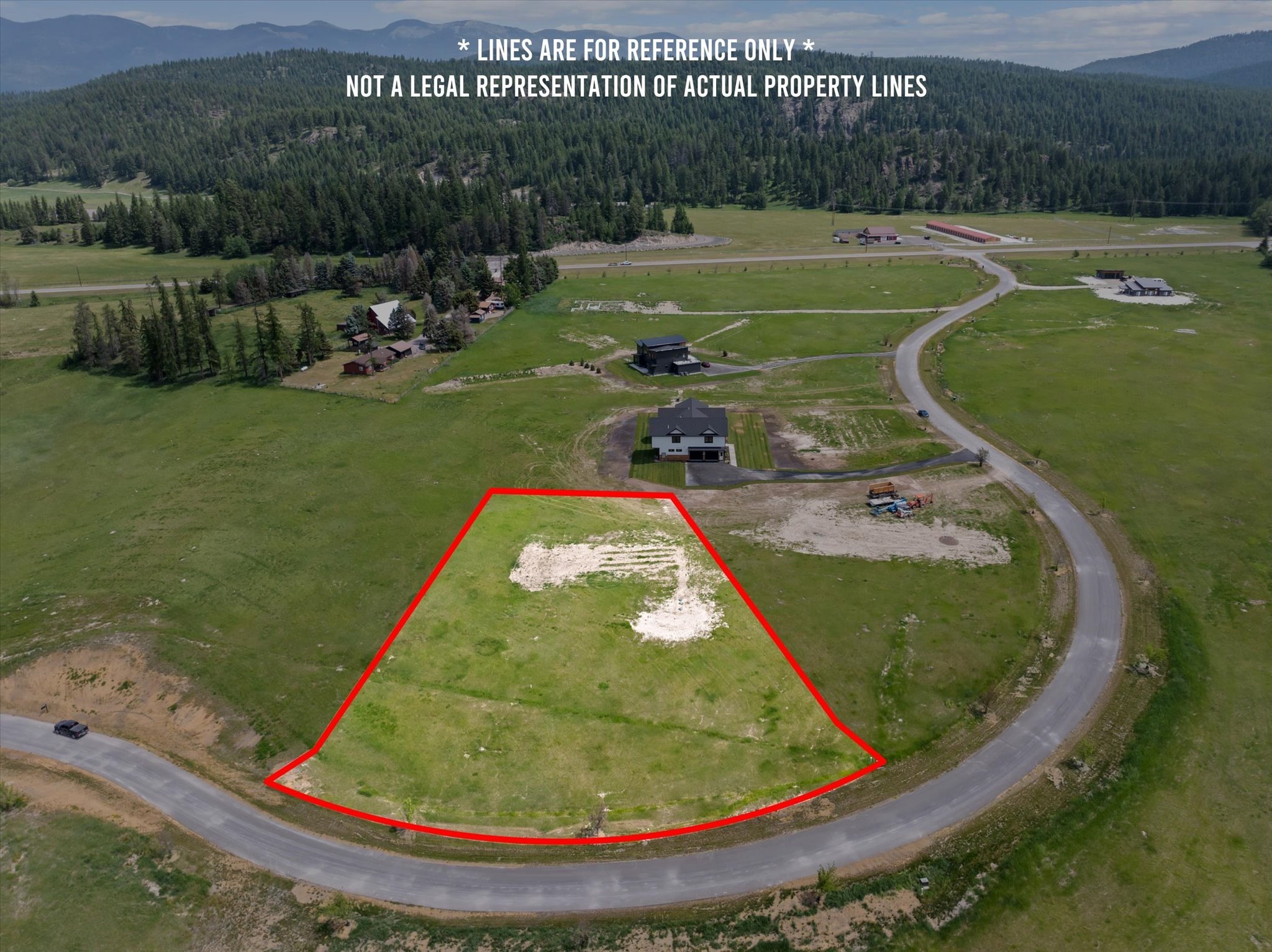 Whitefish Land with Mountain Views