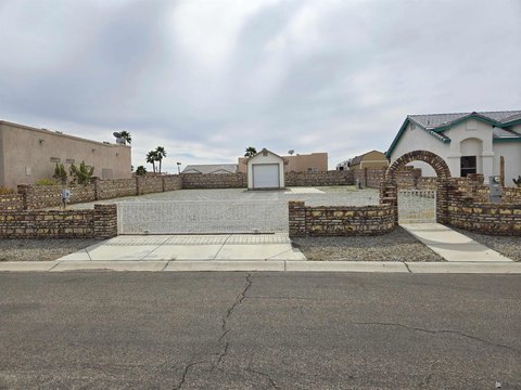 Gravel Lot with Dual Utilities