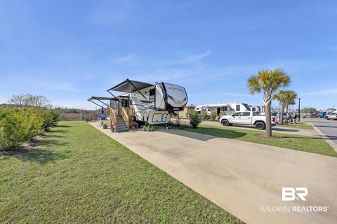 Gated RV Resort Lot
