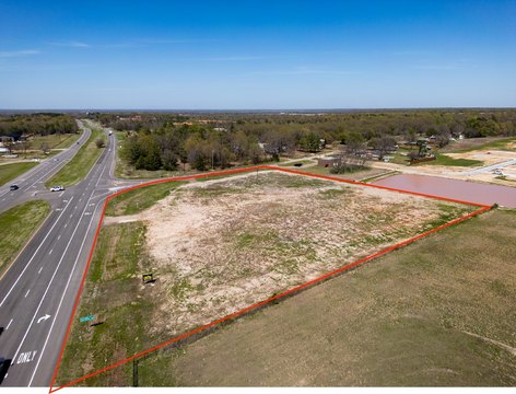 Commercial Corner Lot with Highway Frontage
