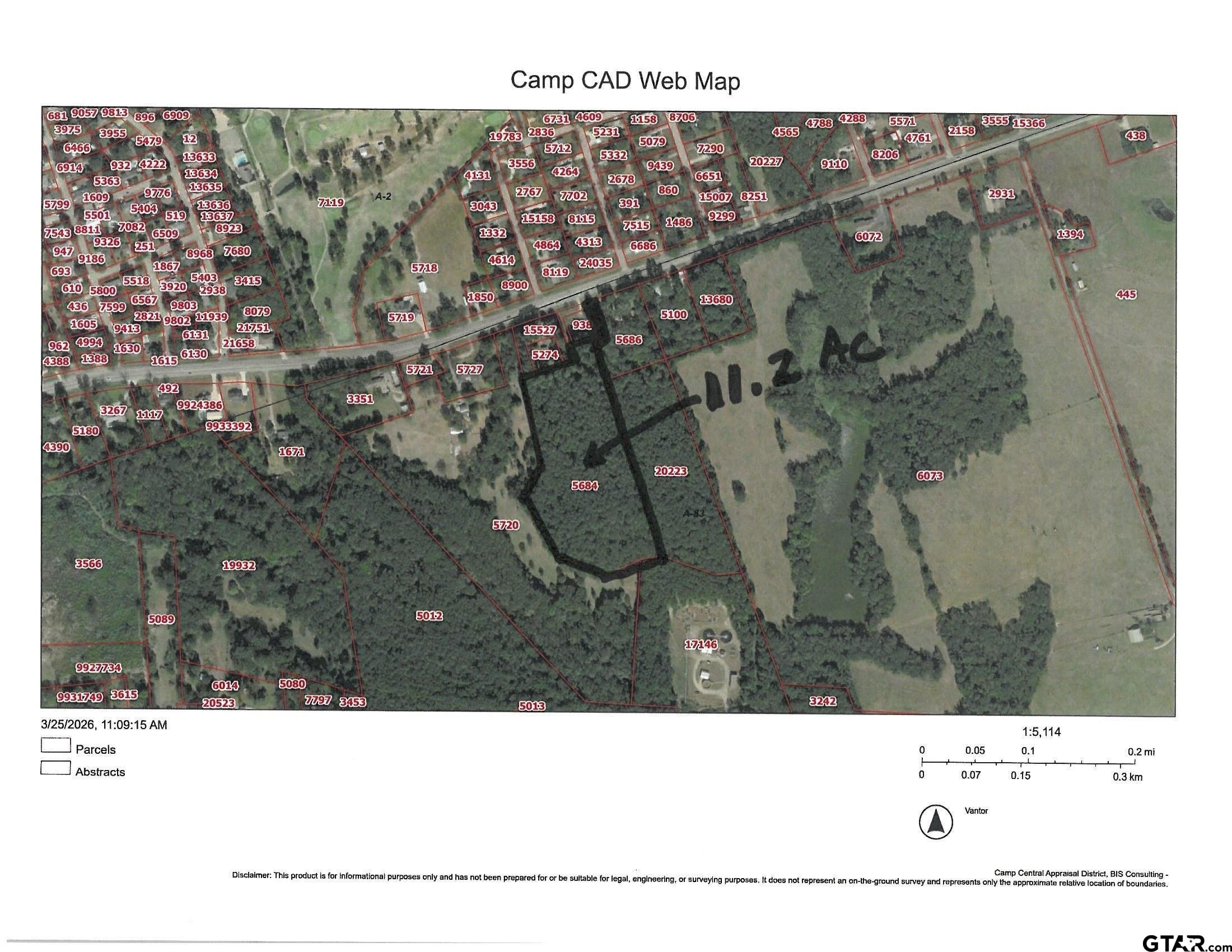 Heavily Wooded Acreage in Pittsburg