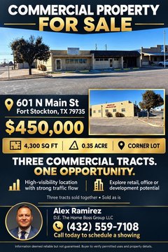 Commercial Land with Existing Building