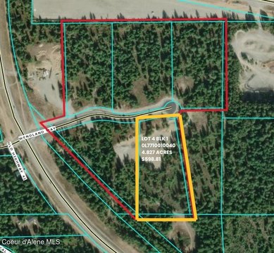 Spirit Lake Wooded Lot