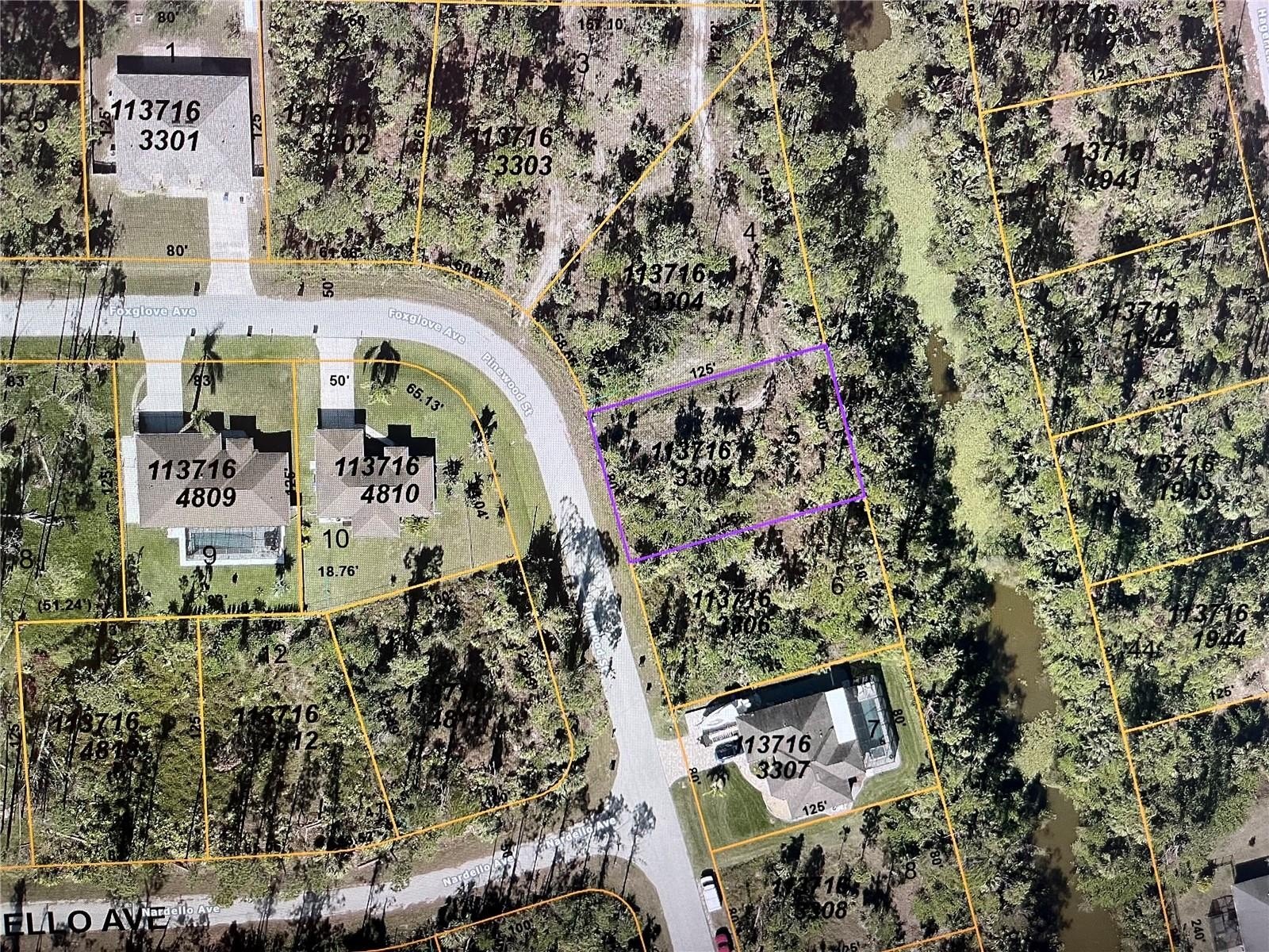 Residential Canal Lot in North Port