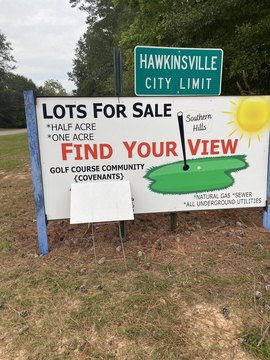 Land, Hawkinsville, GA