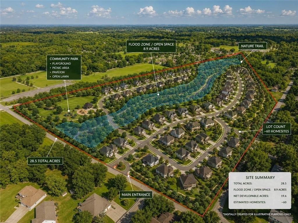 28.1 Acres of Land in Clinton