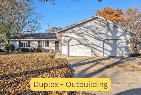 Income-Producing Duplex with Heated Outbuilding