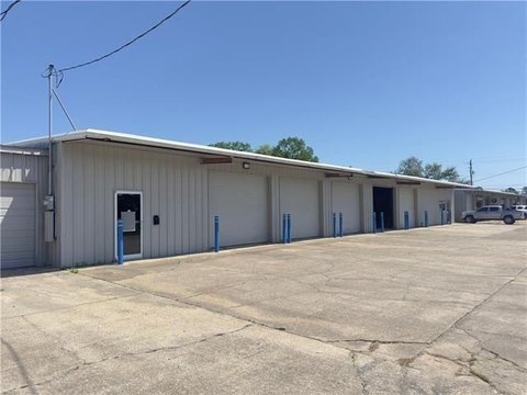 Warehouse with Roll-Up Doors