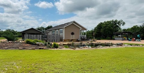 San Saba Acreage with Modern Home