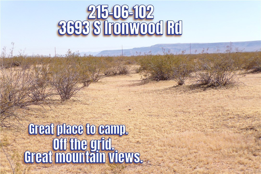 Golden Valley Land with Mountain Views